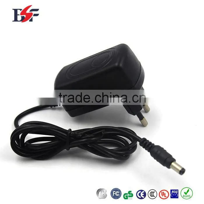 wall plug-in eu power adapter 5v 1.5a