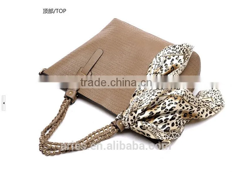 Women's handbag 2015 female shoulder bag messenger bag handbag silk scarf decoration fashion vintage bag
