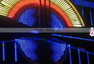 Digital LED Tube Type 360degree 3D effect in Night club ,Bar dmx meteor shower led light
