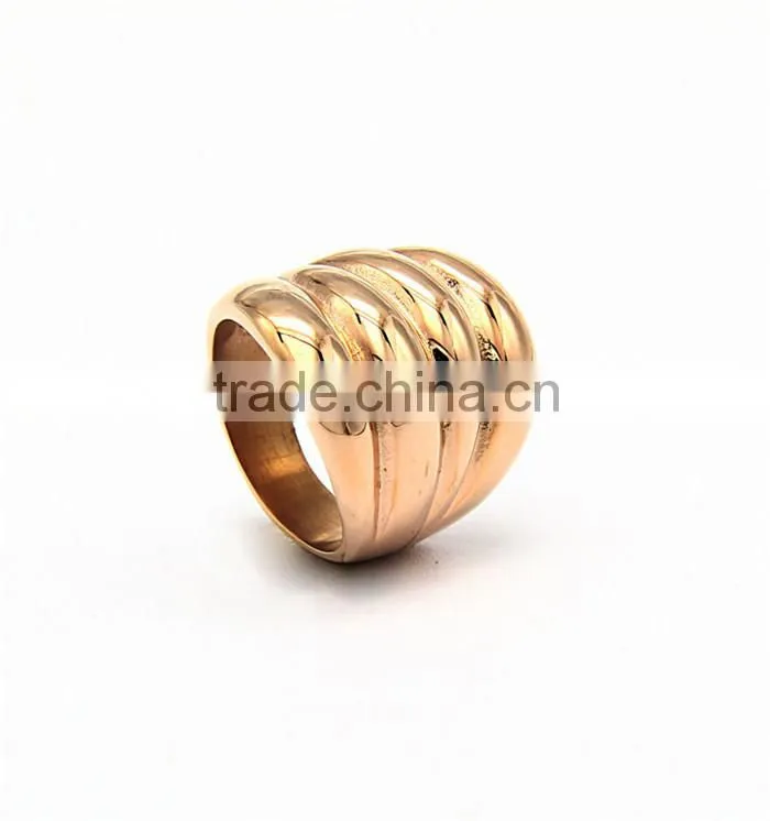 women special design stainless steel ring wide steel jewelry class ring