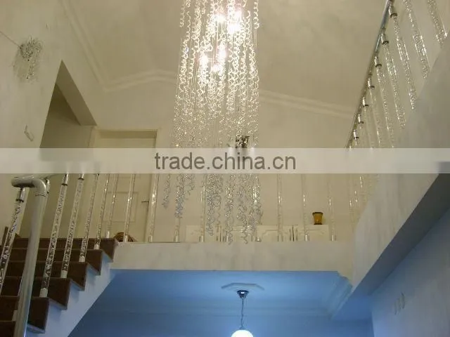 High quality wholesale acrylic balustrade for stair