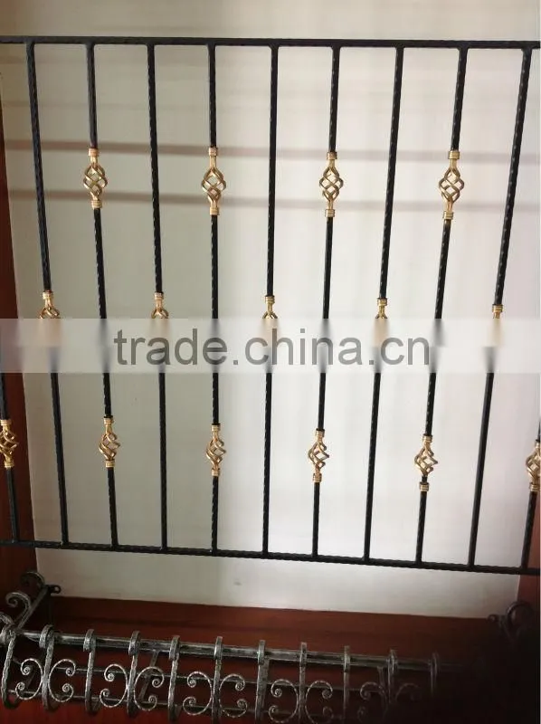 Top-selling modern wrought iron french window design