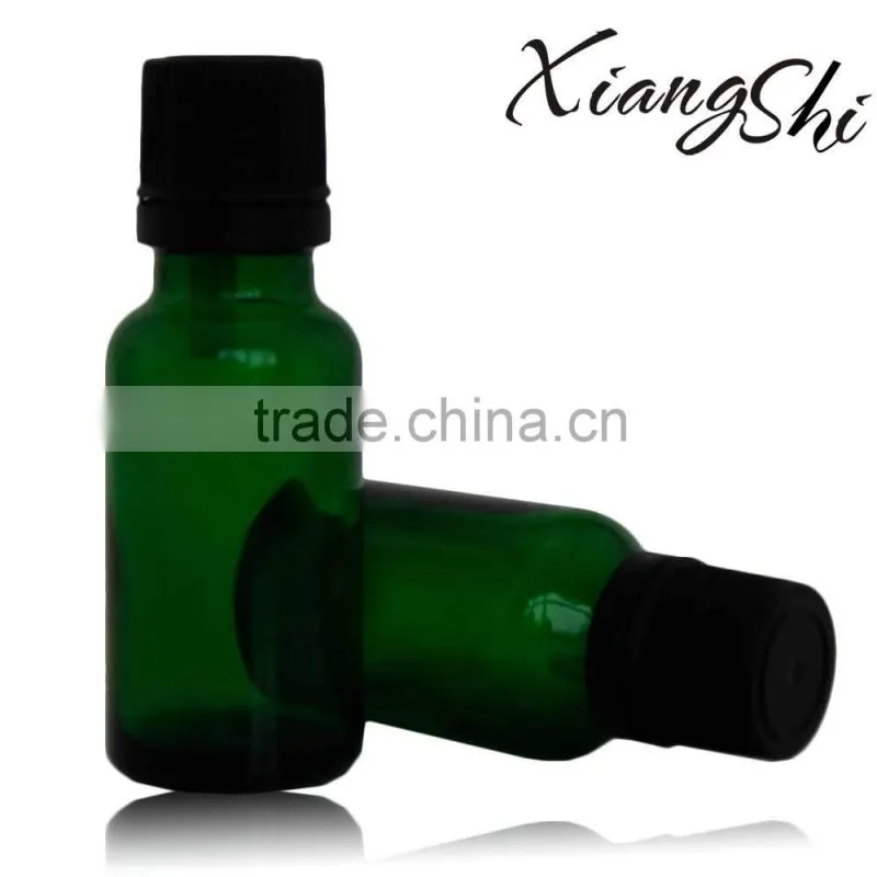 20ml green essential oil dropper bottle series