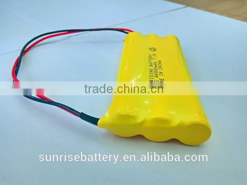 7.2V AA900 NI-CD rechargeable battery pack