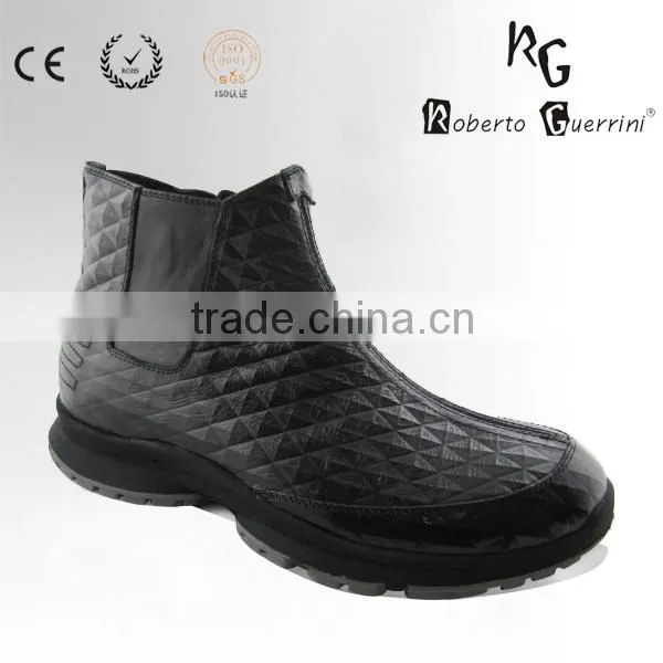 Leather Winter Anti-cold Fur Long Boots