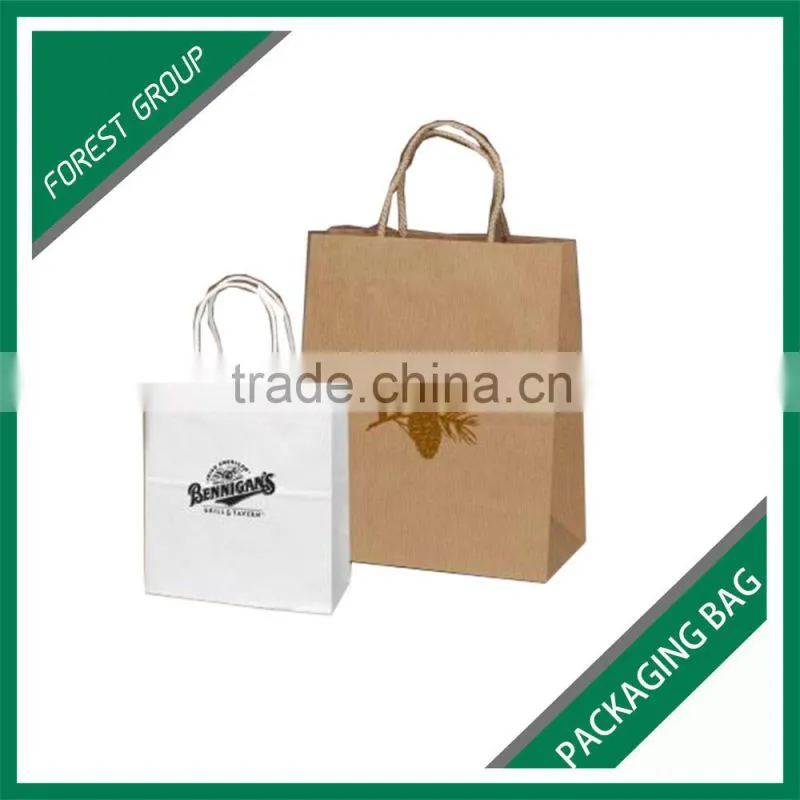 RECYCLED KRAFT PAPER MADE PERFUME BOTTLES PACKING BAG FOR SHOPPING