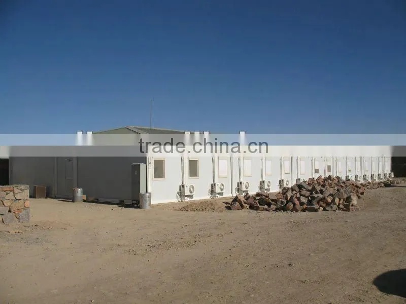 Afghanistan project LPCB fire resistance prefab container house
