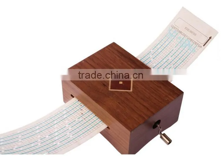 DIY Custom Wooden Hand Crank Music Box