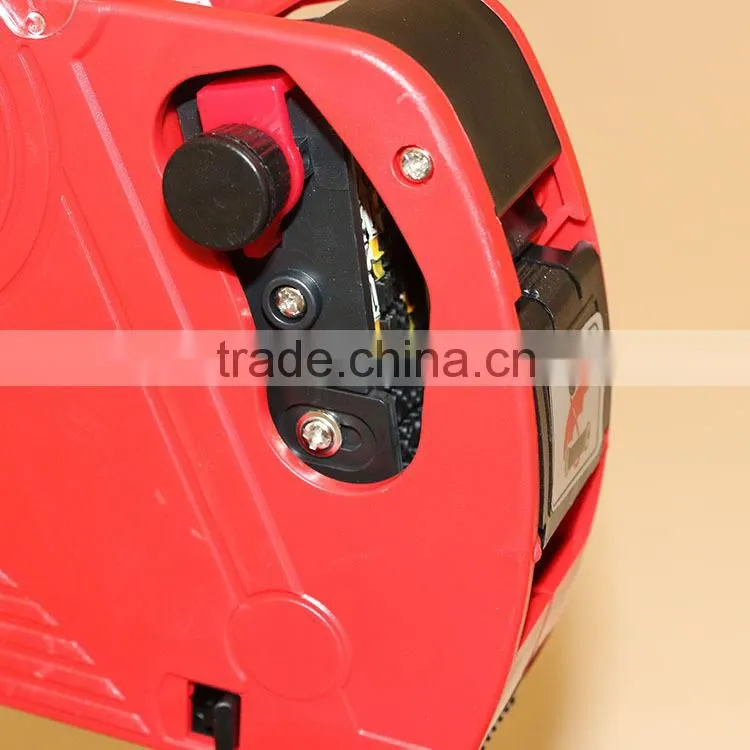 Portable one line 8 bits plastic price label gun