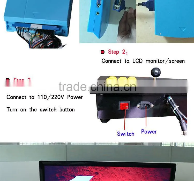 Arcade game machine Fighting Games controller