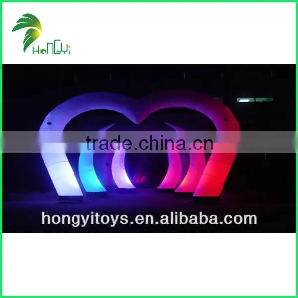 Advertising Custom PVC LED Inflatable Light Balloons Inflatable Light Cone for Night Decoration