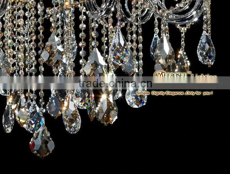 2013 Fashionable Hot Selling Bohemian Iron Crystal Hanging Lamp with Crystal Balls for Room MD8253 L6 D600mm H700mm