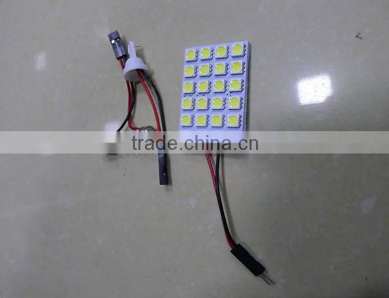 car interior light led dome light 20smd led 5050 T10 Festoon Dome