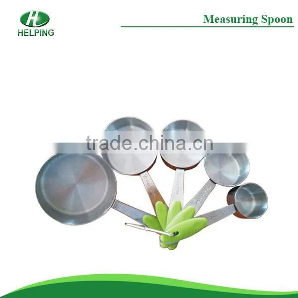 Made in china high quality colorful stainless steel measuring spoon