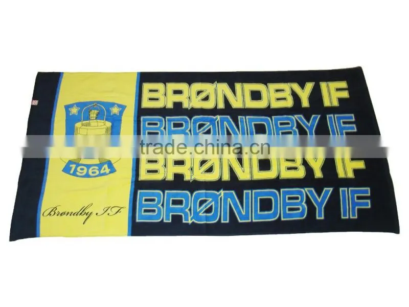 Cheap cotton hotel beach towel custom print