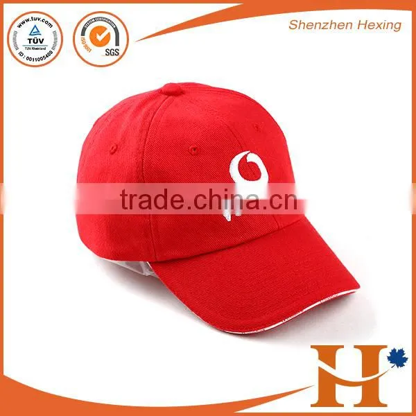 Stylish custom logo embroidered promotional cap