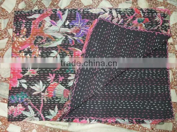 vintage kantha quilt quilts