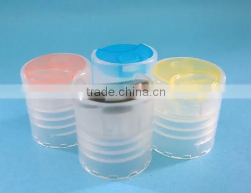 Pink 24/410 plastic cap, 24/410 disc cap,end cap discs