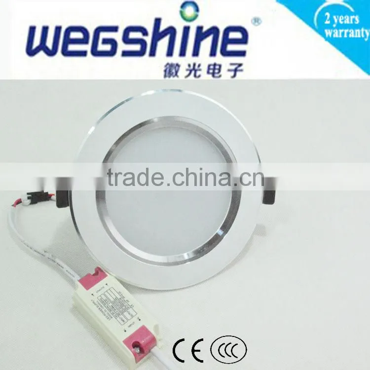 2015 new LED Downlight 650lm warm white pure white for choose