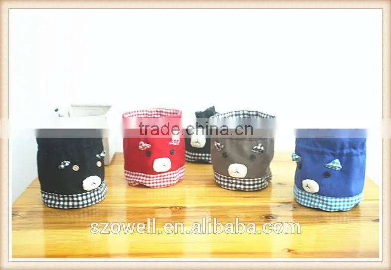 2014 Shenzhen OWELL new designed Canvas/Cotton coin purse wholesale