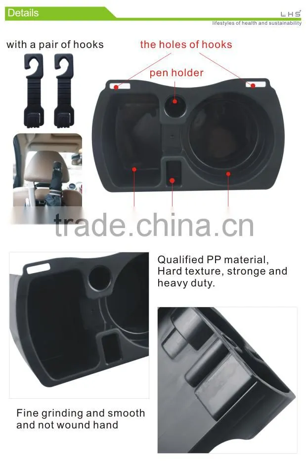 Portable Car Accessories Multifunction Vehicle Cup Cell Phone Glove Box Holder back seat drink holder