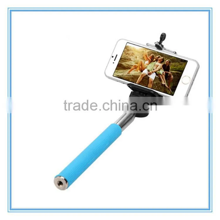 2015 new product Wireless Extendable selfie stick with zoom