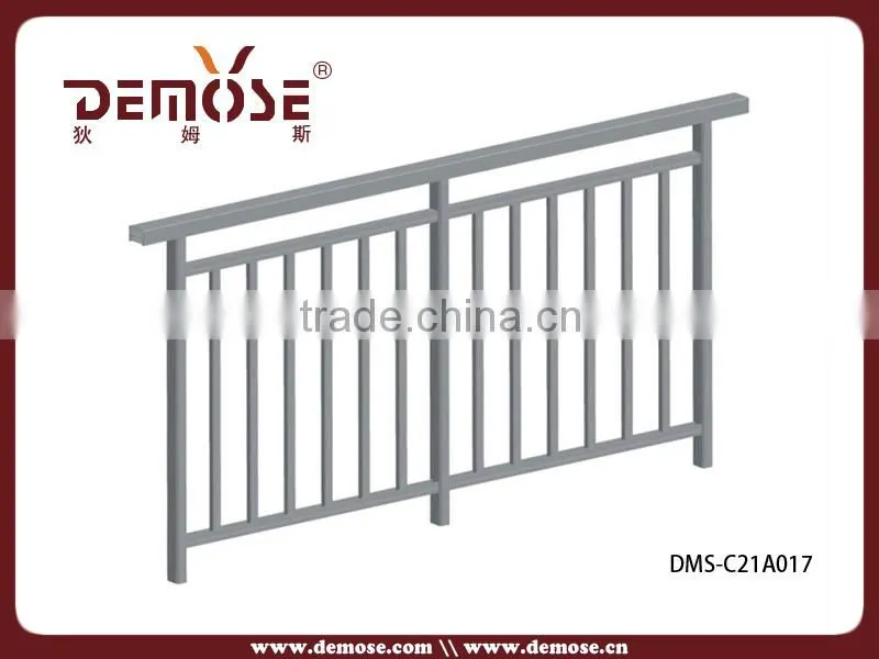 garden aluminum fence rails/modern railing for porch