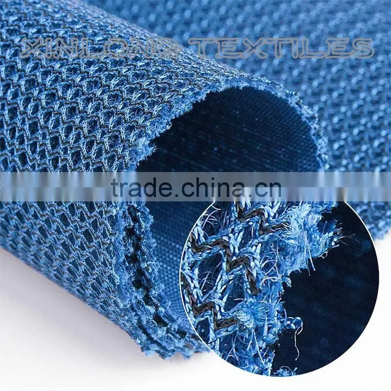 Polymide fiber air mesh fabric chilon knitted sandwich mesh fabric