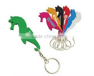 promotional metal gift custom bottle opener keychain for key design