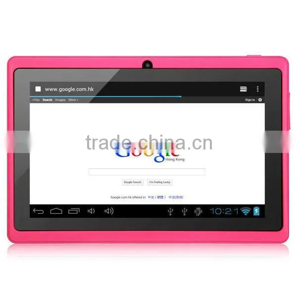 cheap quad core wifi tablet pc 7inch