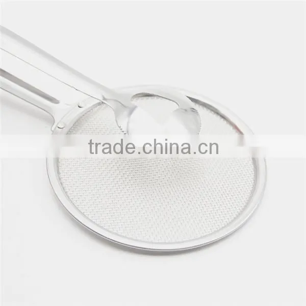 LFGB approved stainless steel frying cooking mini tongs