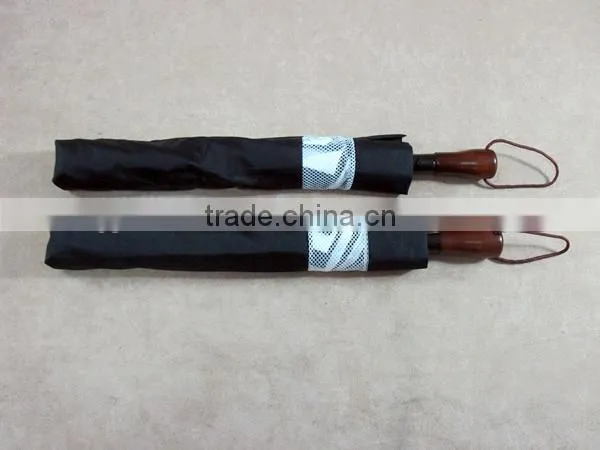 30" Automatic 2 Fold Golf Umbrella with Matching Sleeve