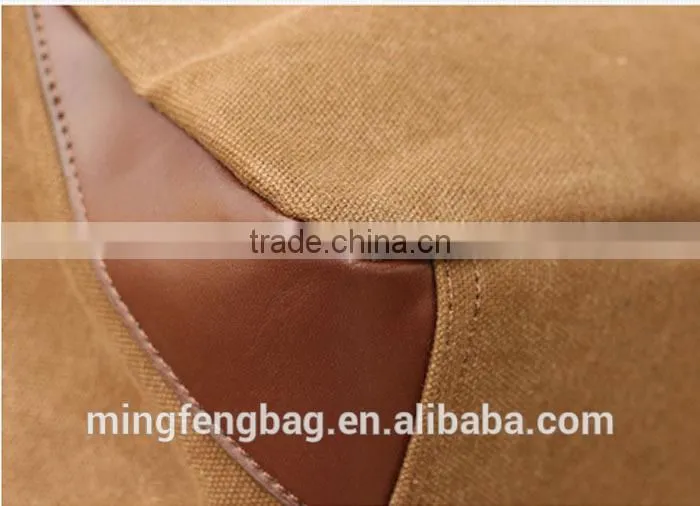 New Men Vintage Canvas School Casual Shoulder Travel Messenger Big Bags