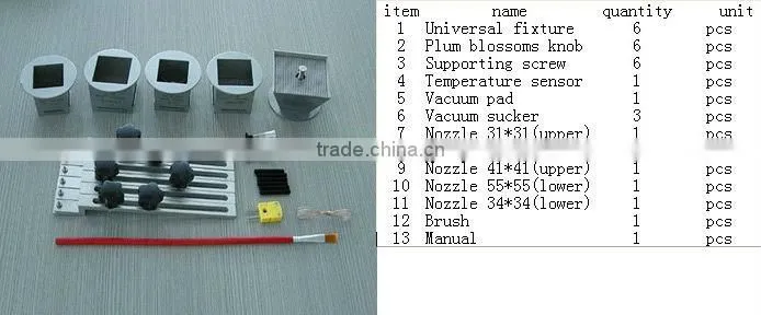 DH-A3 laptop BGA reballing station,BGA repair work station with laser alignment repair station