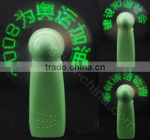 5 LED Portable led message fan