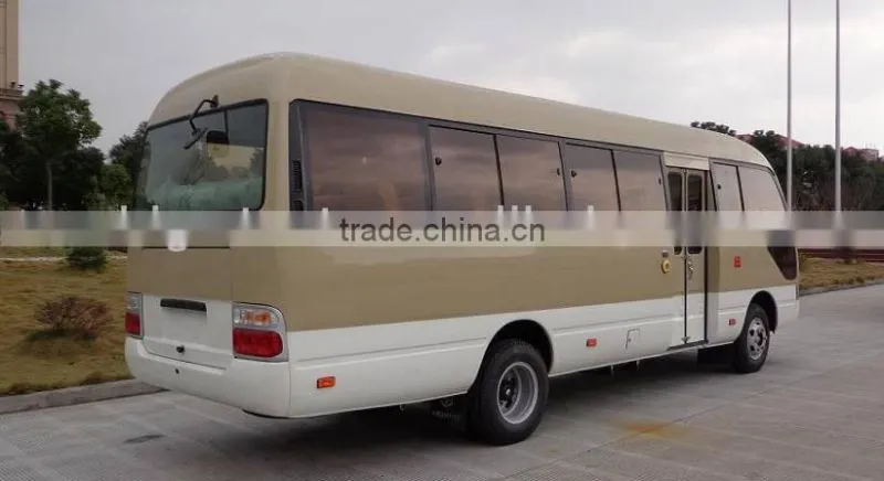7.235M Length 25-30 Seats Chinese Bus Not Toyota Coaster Bus for Sale