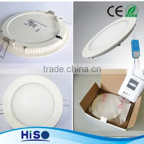 Custom pattern Epistar SMD2835 300mm Diameter 12W Round led panel light