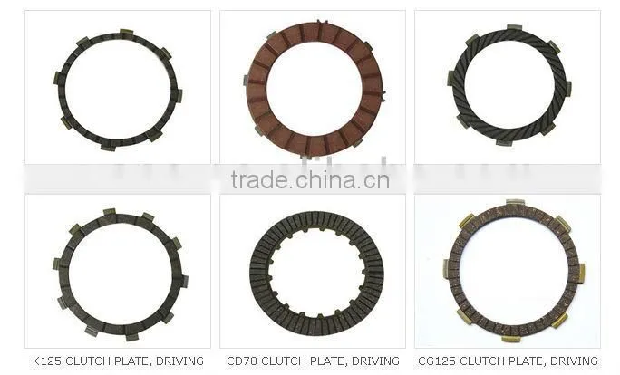 New technology of anti-burning CY80 motorcycle part clutch plate