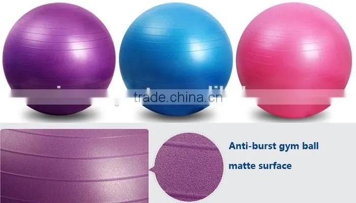VGB005 Ningbo Virson Fashionable antique soft slam pvc free yoga gym ball
