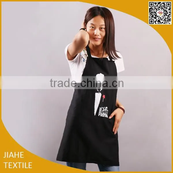 plain black aprons
