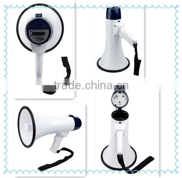 recording megaphone with siren/hot sell 20w loud speaker