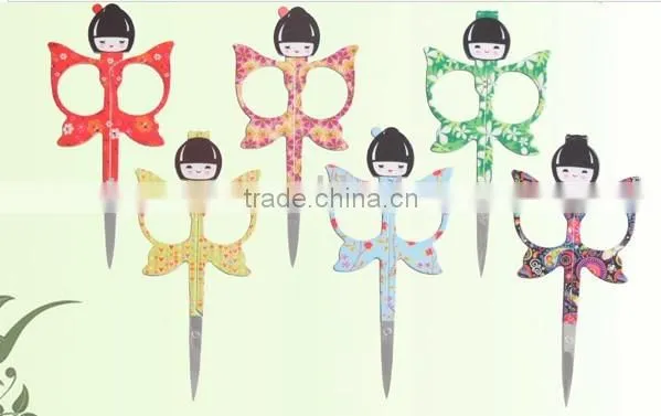 MNJ-004 Stainless steel girl shape beauty girl scissor