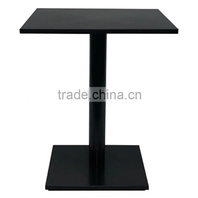 Vintage commercial metal dining table restaurant table