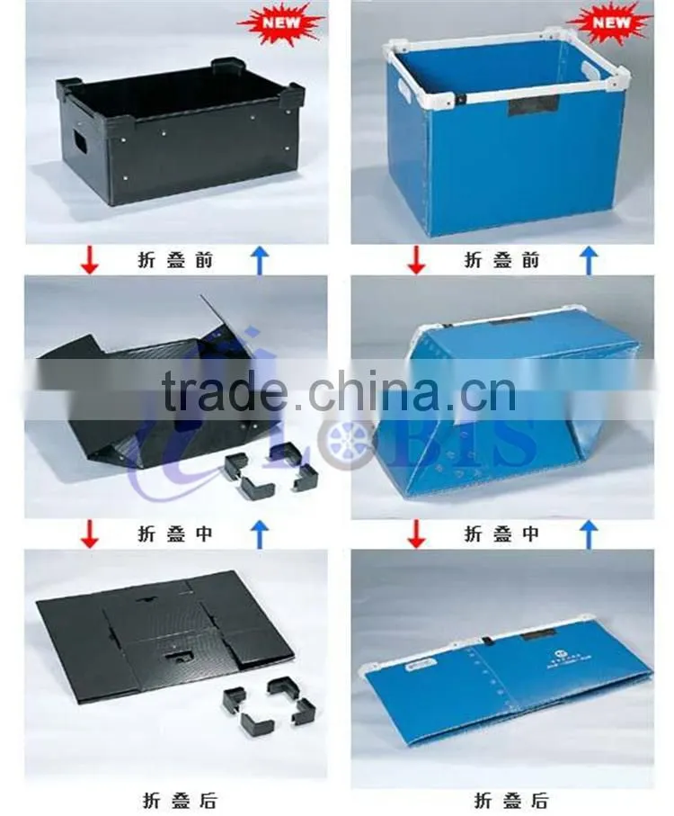 PP Material Corrugated Disposable Blue Sheet