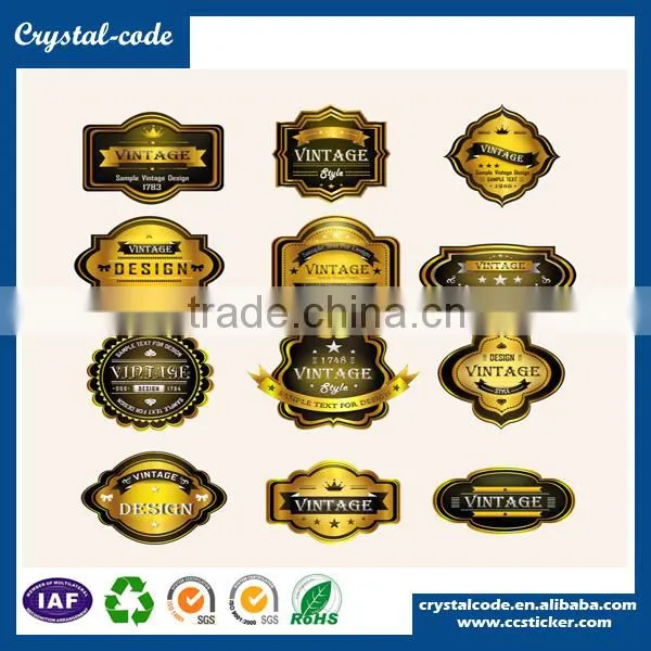 Soon delivery personized factory price logo label
