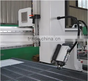 4 axis center HSD spindle automatic tool change for 3d siding drlling cnc router