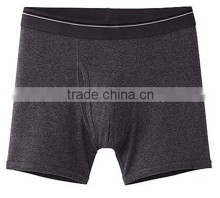 cotton classic soft solid boxer short men underwear