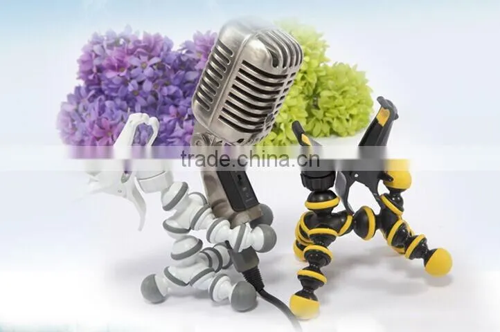 Manufacture Flexible Stable Horse Style Video Tripod For Mobile Phone