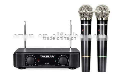 high quality VHF wireless microphone for karaoke vhf wireless microphone TS-2200