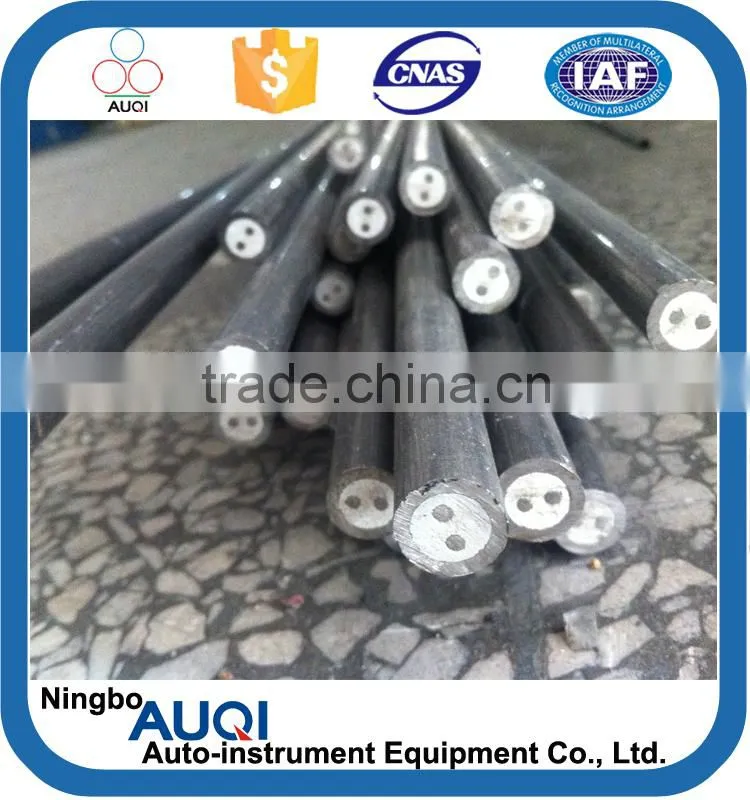 Ningbo Auqi copper wire armoured cable, high insulation purity thermocouple wire t type, quick response of amor cable